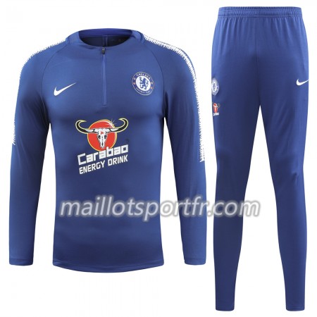 Chelsea Ensemble Sweat d'entrainement Bleu II 2018/19